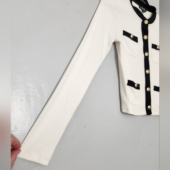 J. Crew Vintage Ribbed Lady Jacket Style Shirt - Picture 7 of 10